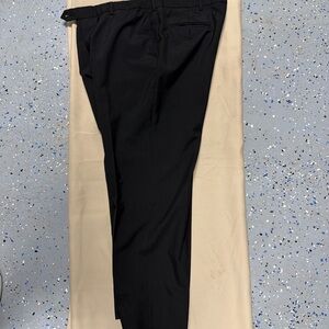 Ascott Browne Men’s Dress Pants Black Wool Blend Slacks — Size 42 Regular